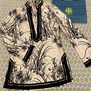 New Tory Burch Silk Tunic RARE find